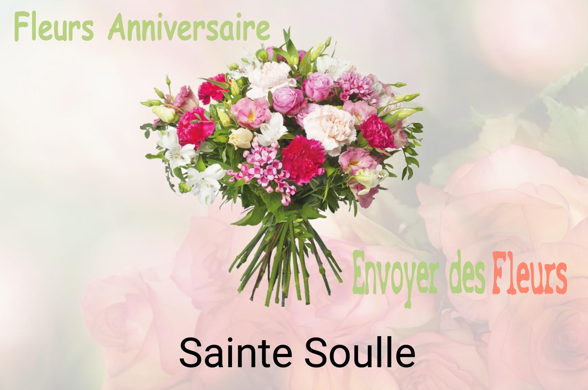 Bouquet de fleurs d’anniversaire livré à Sainte-Soulle
